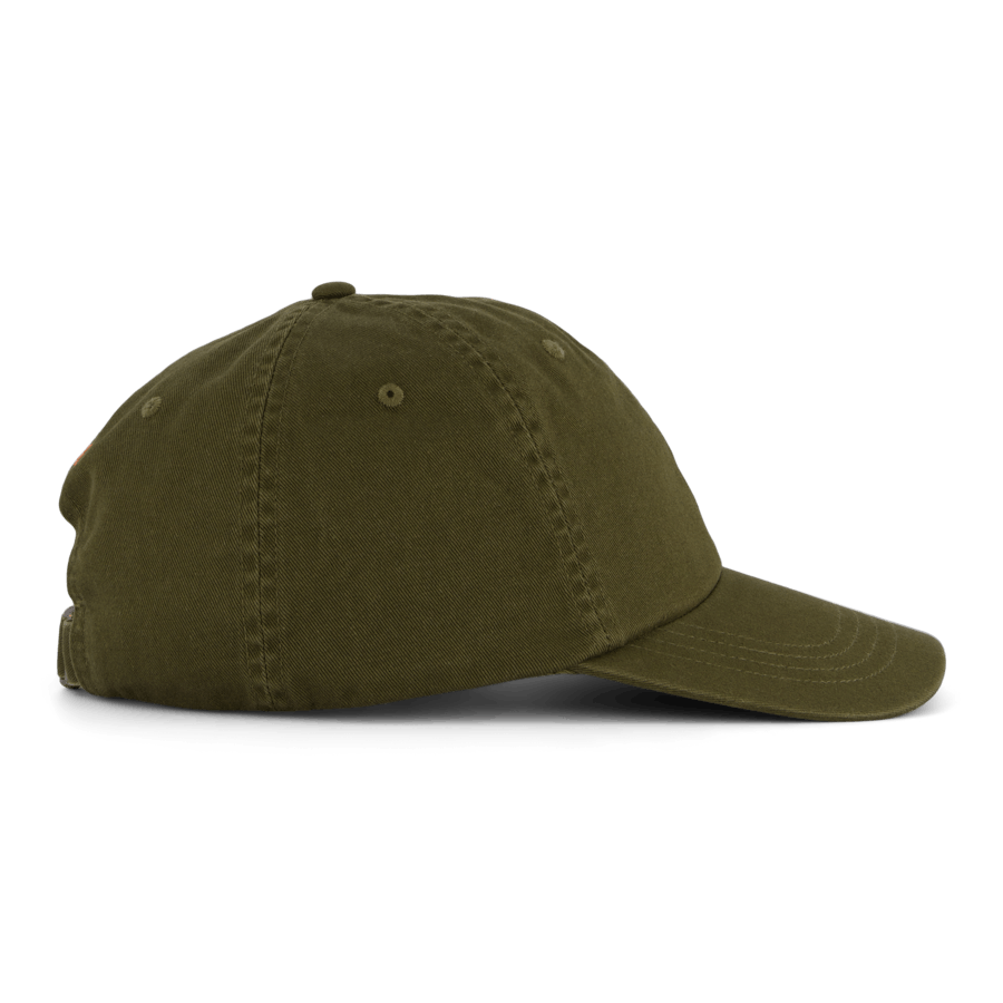 Puuvilla Chino Ball Cap Canopy Olive