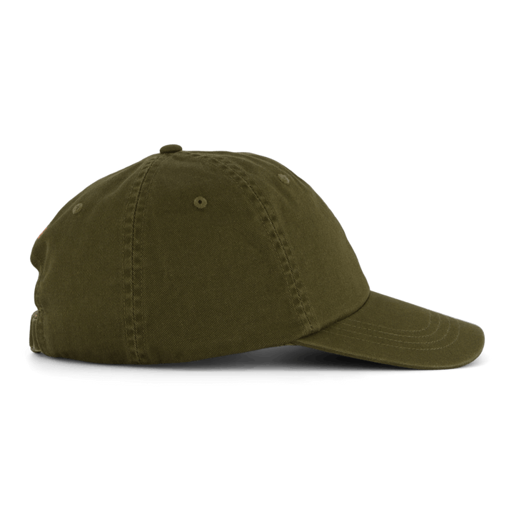 Puuvilla Chino Ball Cap Canopy Olive