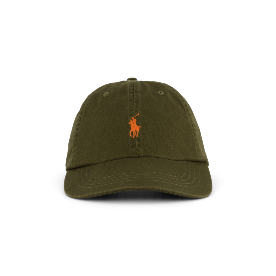 Puuvilla Chino Ball Cap Canopy Olive