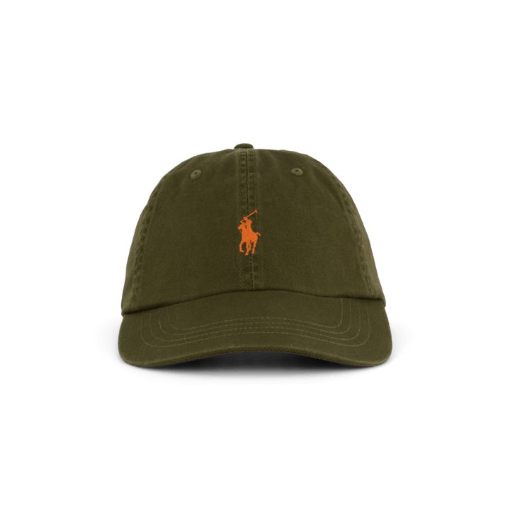 Puuvilla Chino Ball Cap Canopy Olive