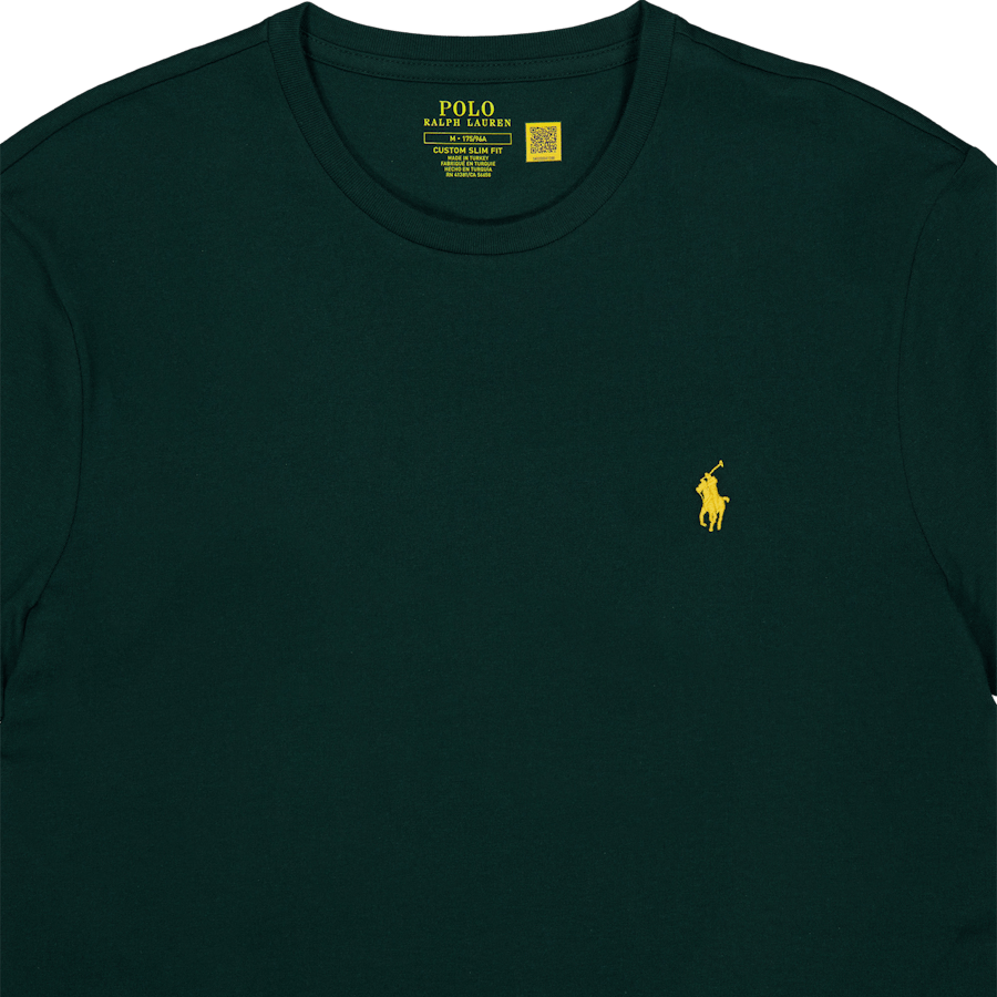 Custom Slim Fit Jersey Crewneck T-särk Moss Agate/C1414