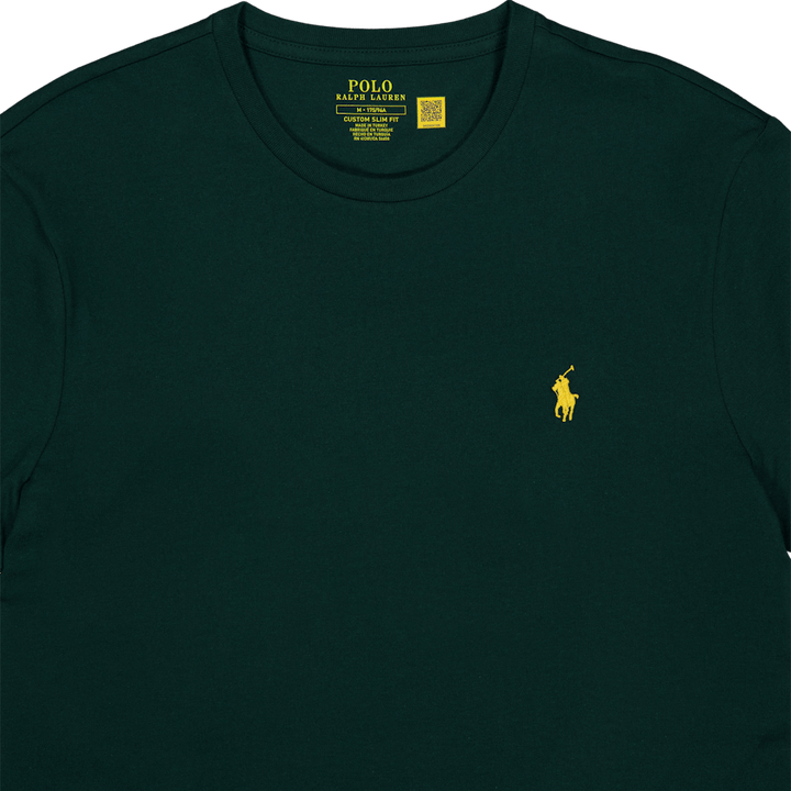 Custom Slim Fit Jersey Crewneck T-särk Moss Agate/C1414