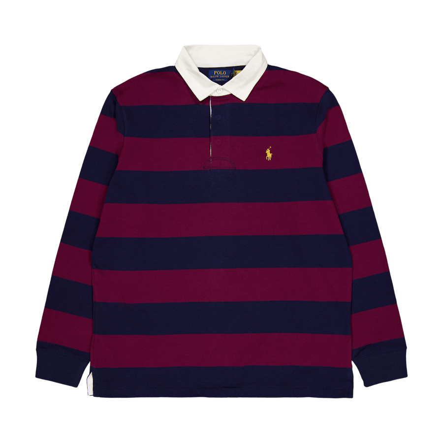 The Iconic Rugby Shirt Cruise Navy/ Classic Wine