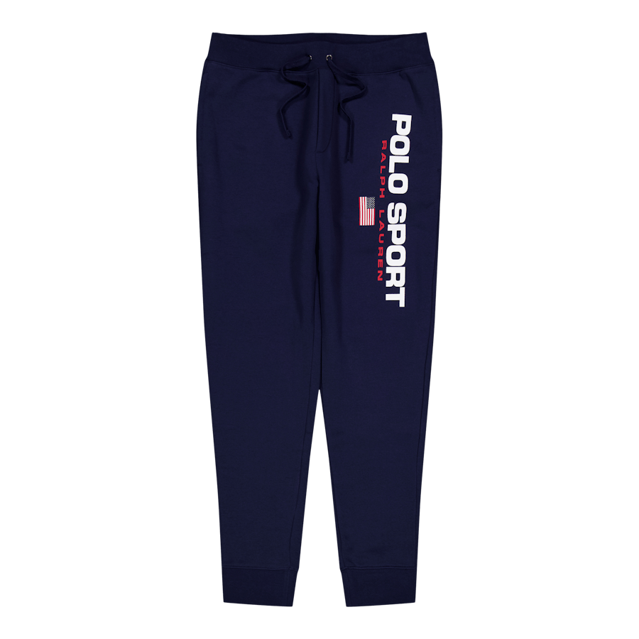 Polo Sport Fleece Jogger Pant Cruise Navy / White