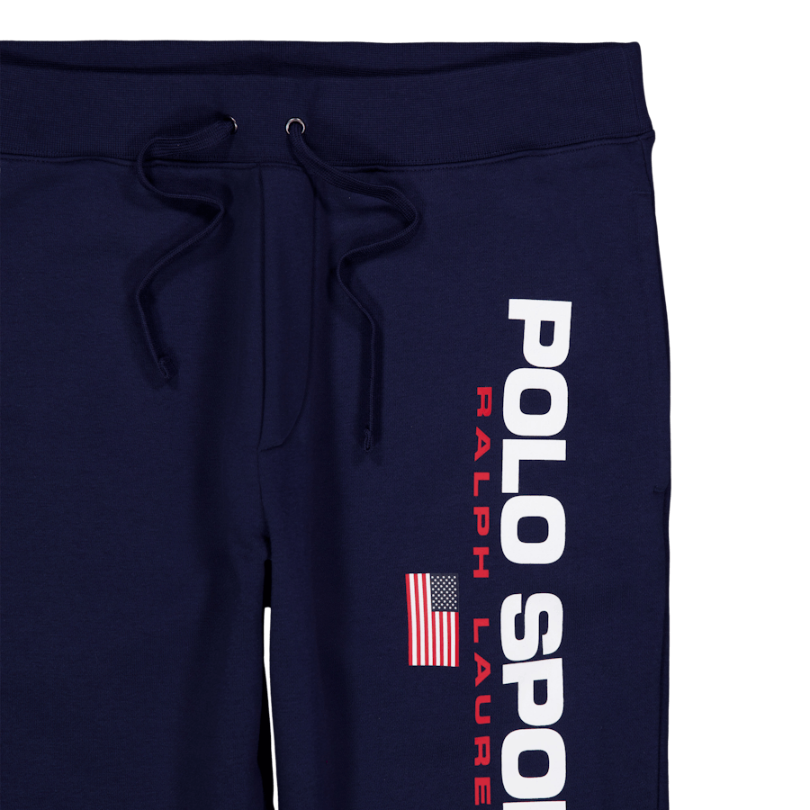 Polo Sport Fleece Jogger Pant Cruise Navy / White