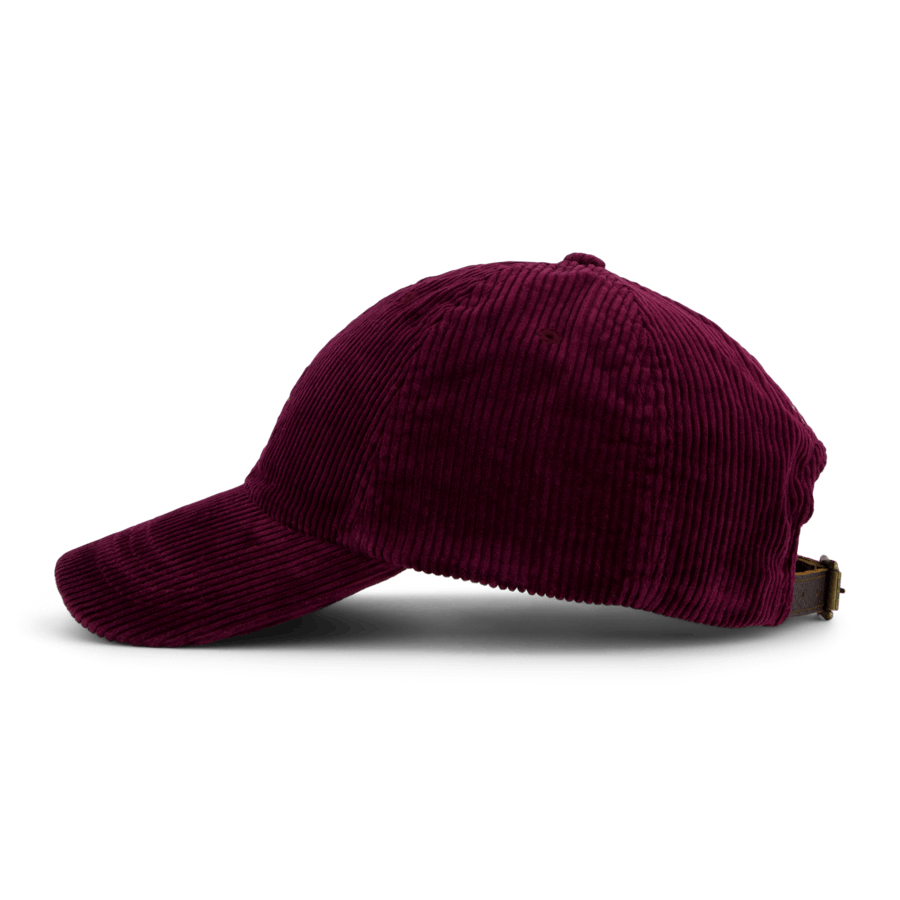 Cappello a sfera in velluto a coste Ruby X