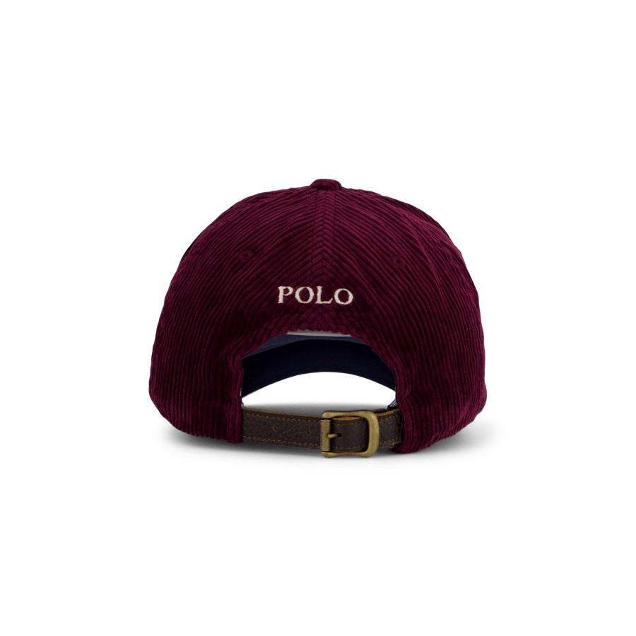 Cappello a sfera in velluto a coste Ruby X