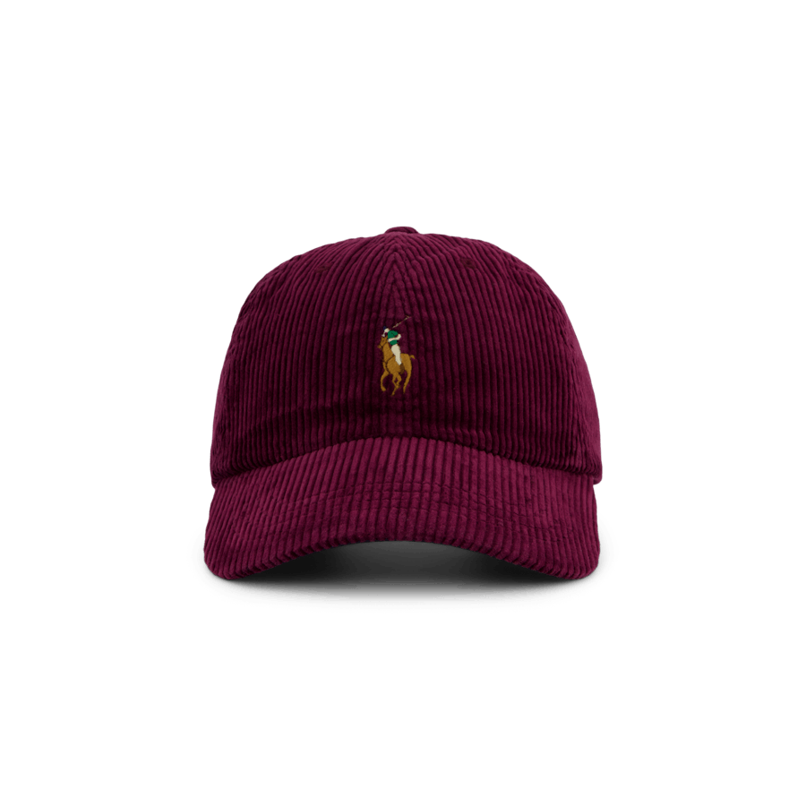 Cappello a sfera in velluto a coste Ruby X