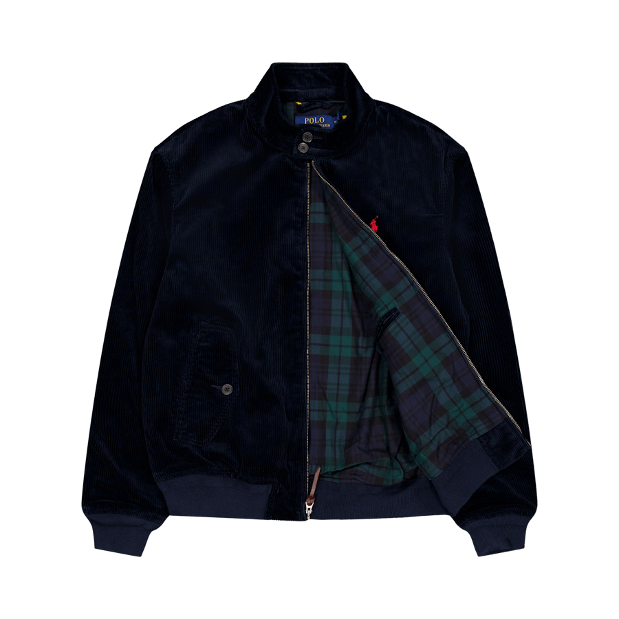 Giacca di velluto a coste Aviator Navy