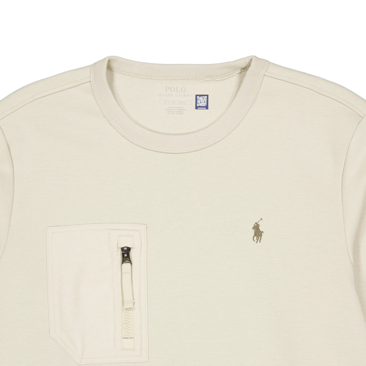 Double-Knit Pocket Sweatshirt Classic Stone