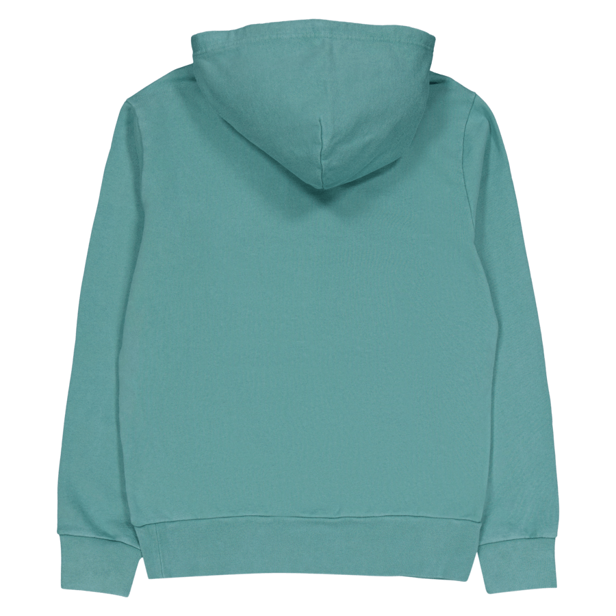 Loopback Fleece Hoodie Fairway Green