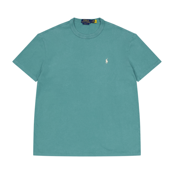 Maglietta in jersey girocollo dal taglio classico Fairway Green