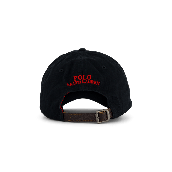 Polo Bear Twill Ball Cap Polo Black