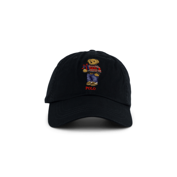 Polo Bear Twill Ball Cap Polo Black
