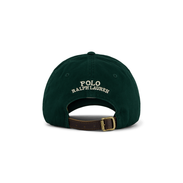 Polo Bear Twill Ball Cap Moss Agate