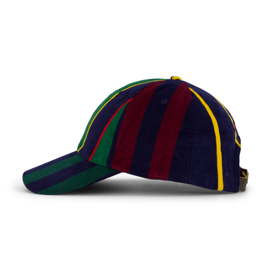 Striped Corduroy Ball Cap Fun Stripes Multi