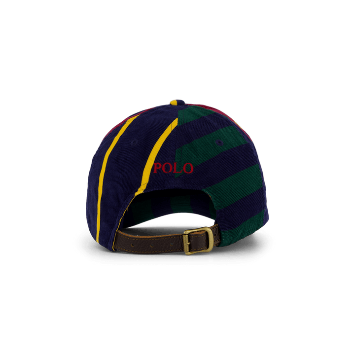 Striped Corduroy Ball Cap Fun Stripes Multi