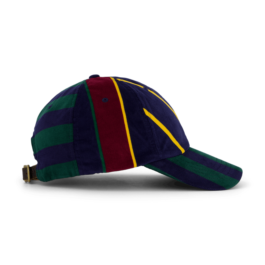 Striped Corduroy Ball Cap Fun Stripes Multi