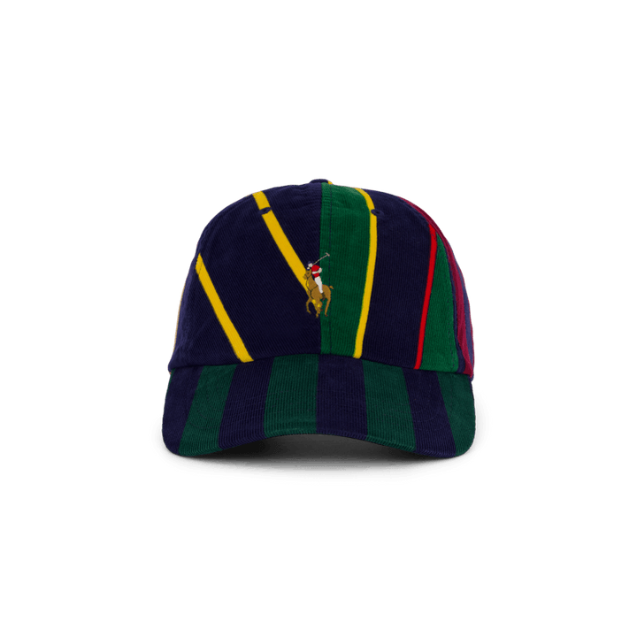 Striped Corduroy Ball Cap Fun Stripes Multi