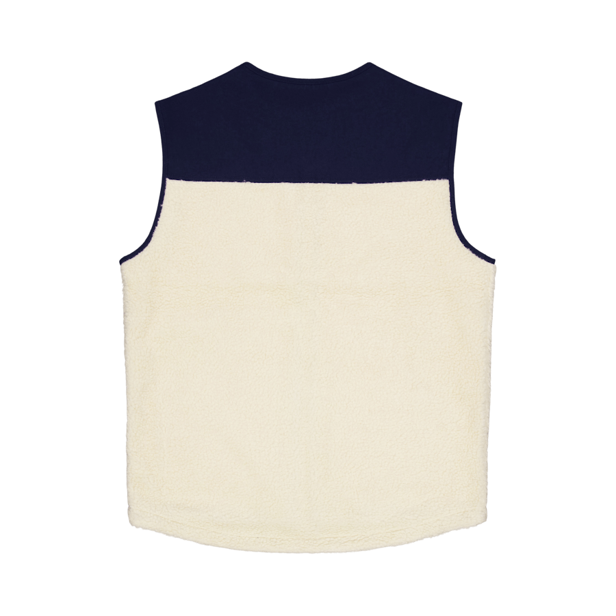 Gilet ibrido antivento Wintercream / Newport Navy