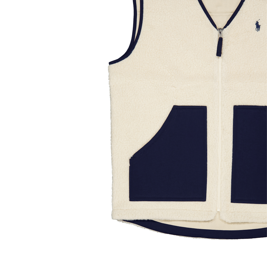 Gilet ibrido antivento Wintercream / Newport Navy