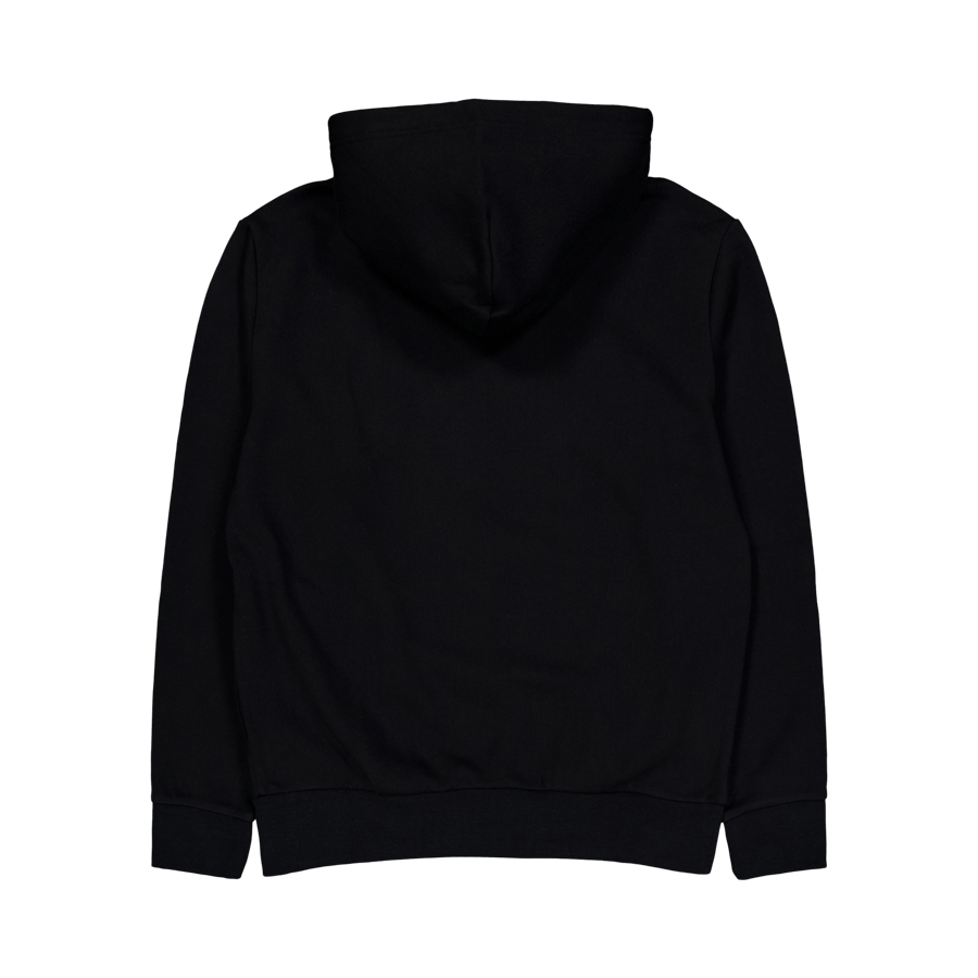 The RL Fleece Logo Hoodie Polo Black
