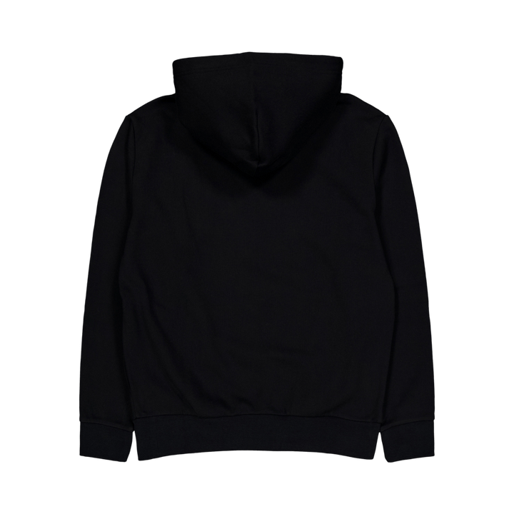 The RL Fleece Logo Hoodie Polo Black