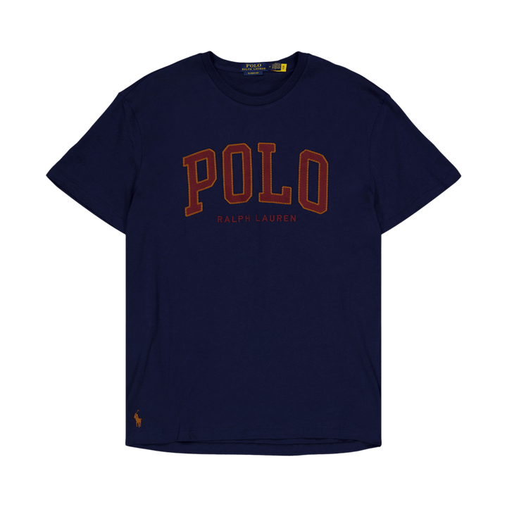 Classic Fit Logo Jersey T-Shirt Cruise Navy