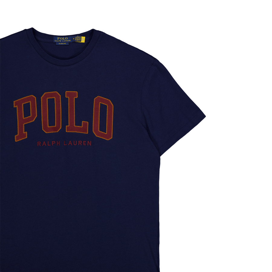 Classic Fit Logo Jersey T-Shirt Cruise Navy