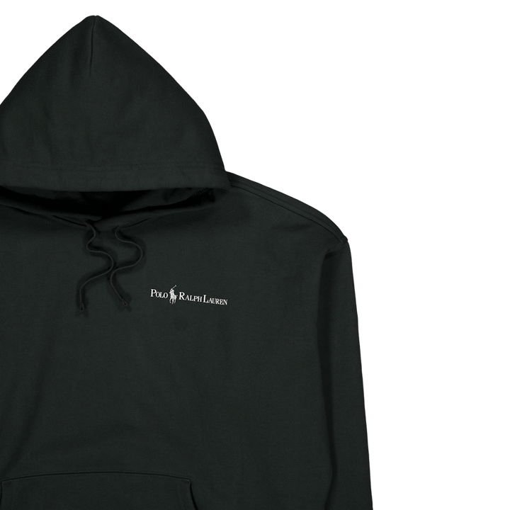 Relaxed Fit Logo Fleece Hoodie Faded Black Canvas