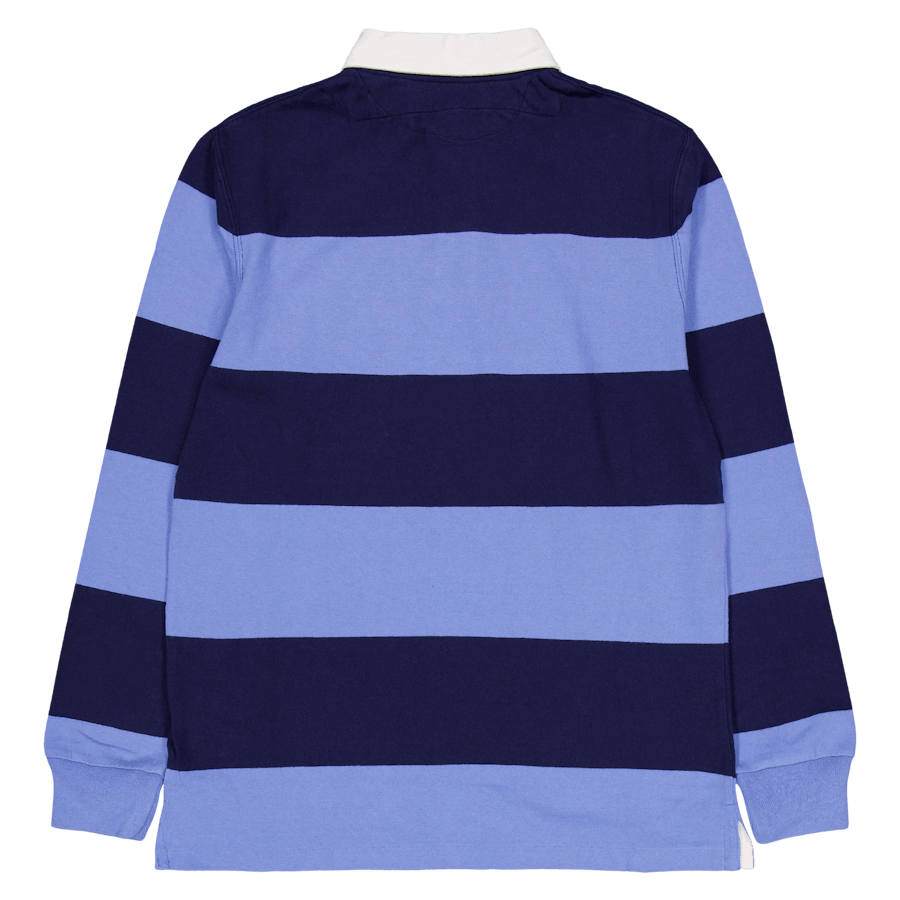 Ragbyová košile Classic Fit Striped Jersey Newport Navy Multi
