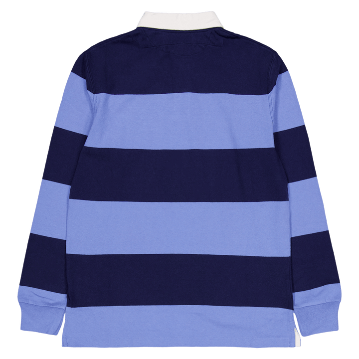Ragbyová košile Classic Fit Striped Jersey Newport Navy Multi