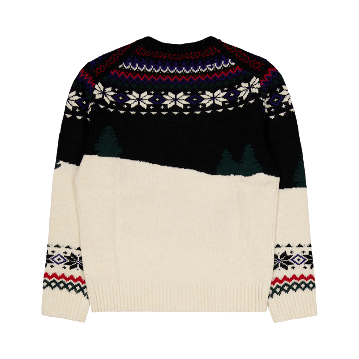 Polo Bear Wool-Blend Sweater Snowflake Combo
