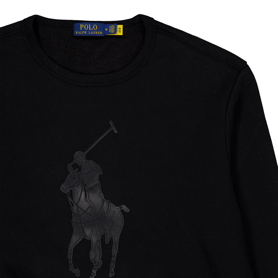 Pelle Big Pony Felpa in pile Polo Nero