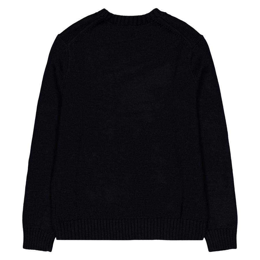 Polo Bear Cotton-Cashmere Sweater Polo Black