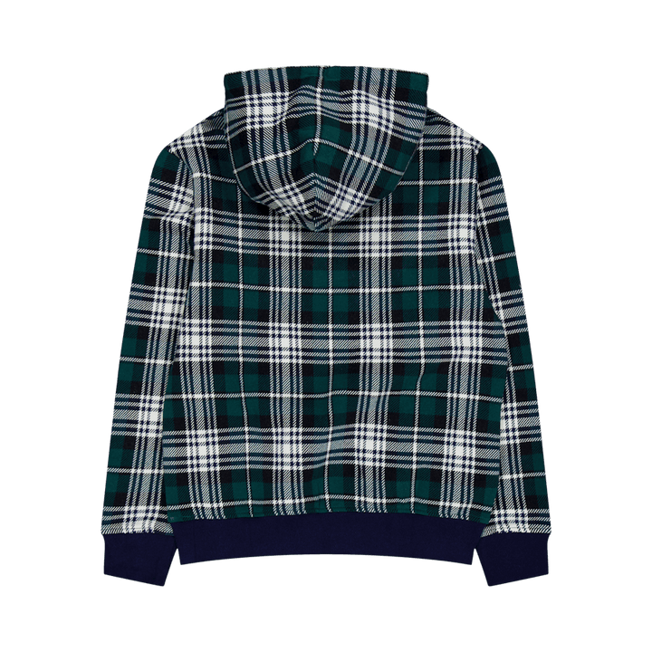 Polo Bear Plaid Felpa con cappuccio Fa23 Tartan Hrtg Bear