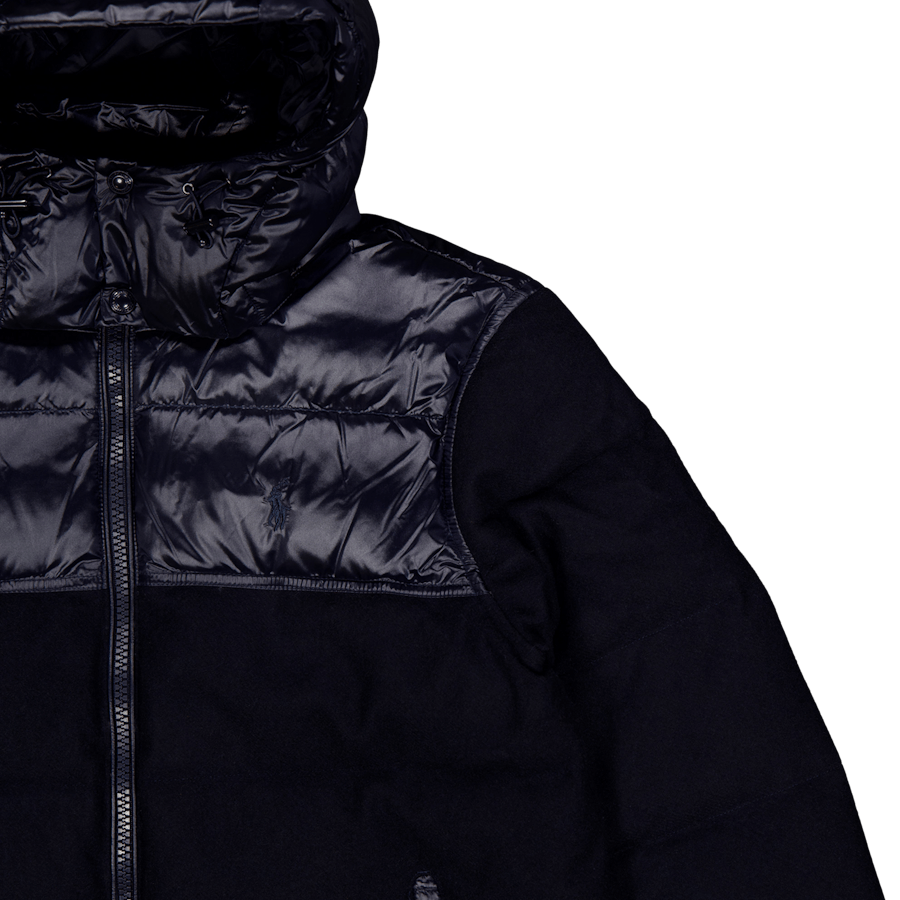 Wasserabweisende Hybrid-Daunenjacke Kollektion Nvy Glsy/Navy Wl