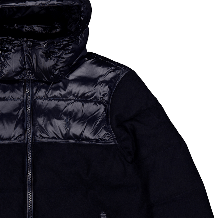 Wasserabweisende Hybrid-Daunenjacke Kollektion Nvy Glsy/Navy Wl