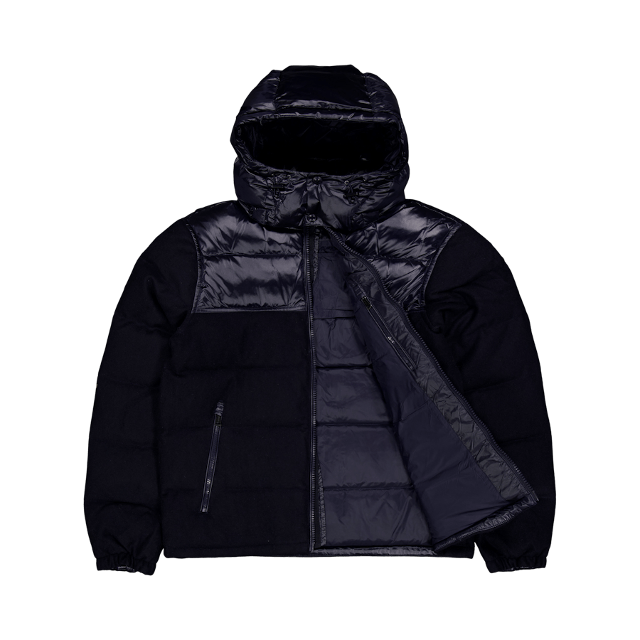 Wasserabweisende Hybrid-Daunenjacke Kollektion Nvy Glsy/Navy Wl