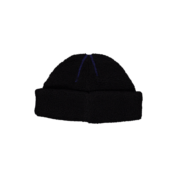 Ps  Fleece Beanie Polo Black/royal