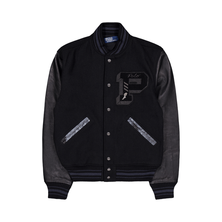 The Iconic Letterman Jacket Polo Black