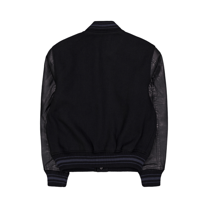 The Iconic Letterman Jacket Polo Black
