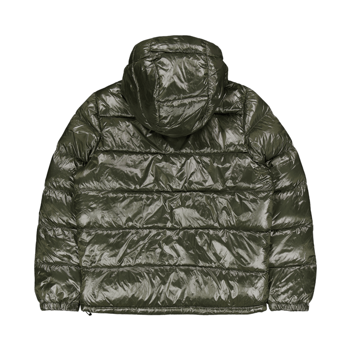 Water-Repellent Down Jacket Fossil Green/Rl 2000 Red