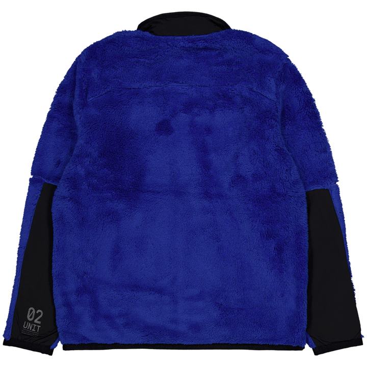 High-Pile Fleece Jacket New Sapphire/Polo Black
