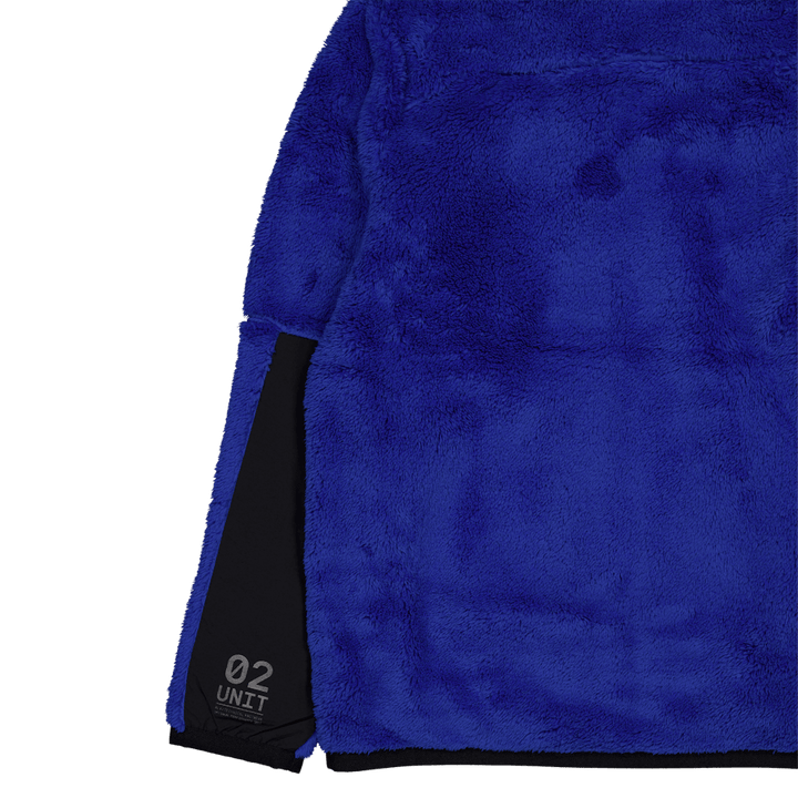 High-Pile Fleece Jacket New Sapphire/Polo Black