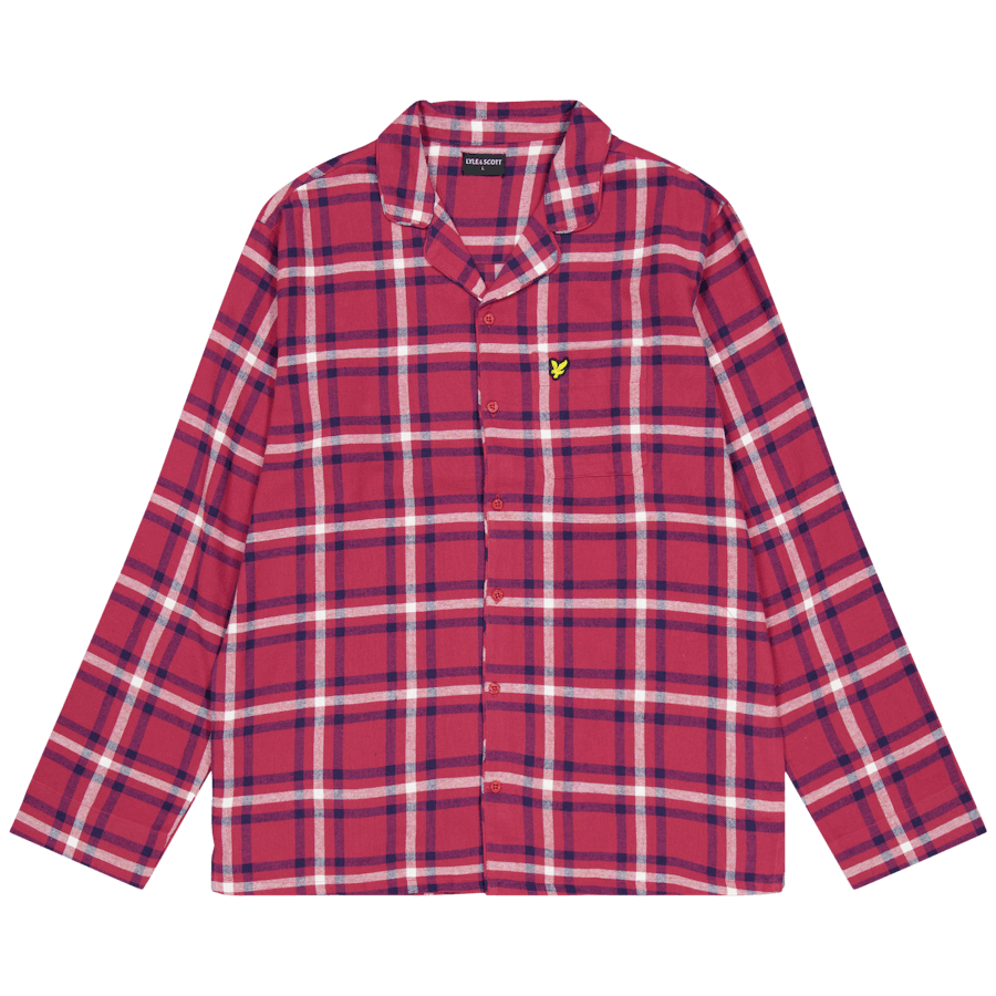 Julian Checked Flannelk Pyjama 9666 Rio Red