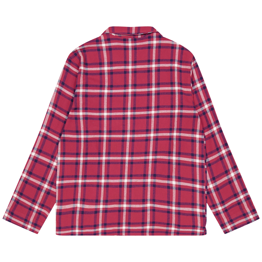 Julian Checked Flannelk Pyjama 9666 Rio Red