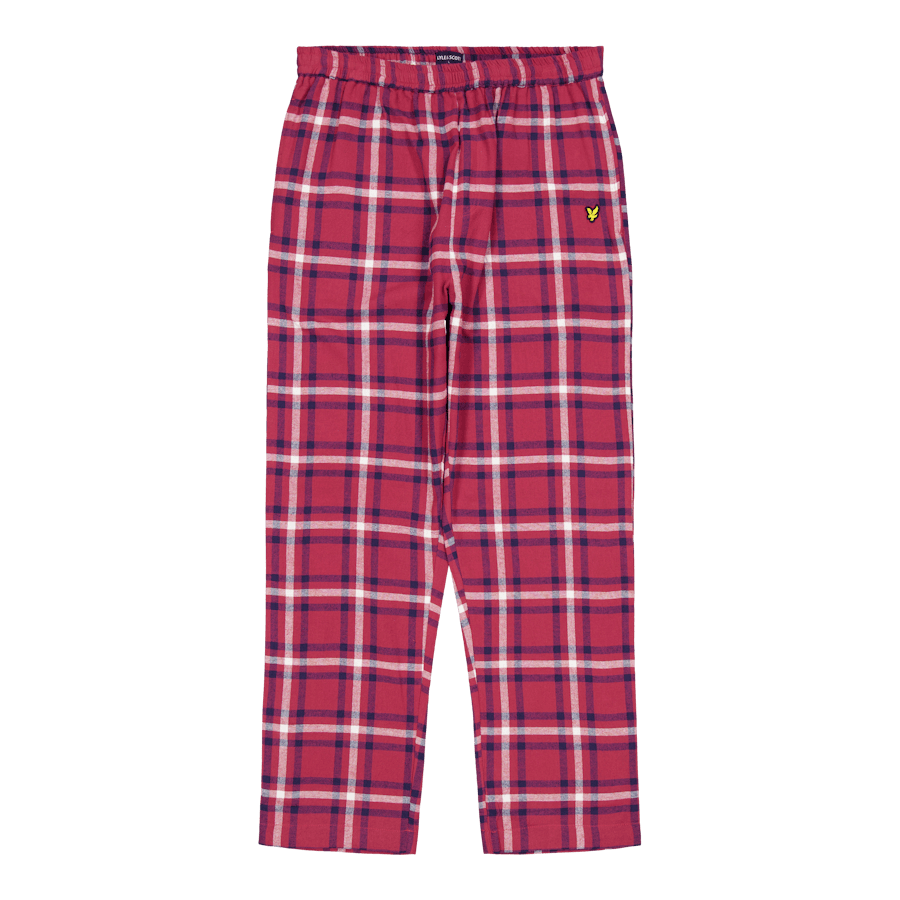Julian Checked Flannelk Pyjama 9666 Rio Red