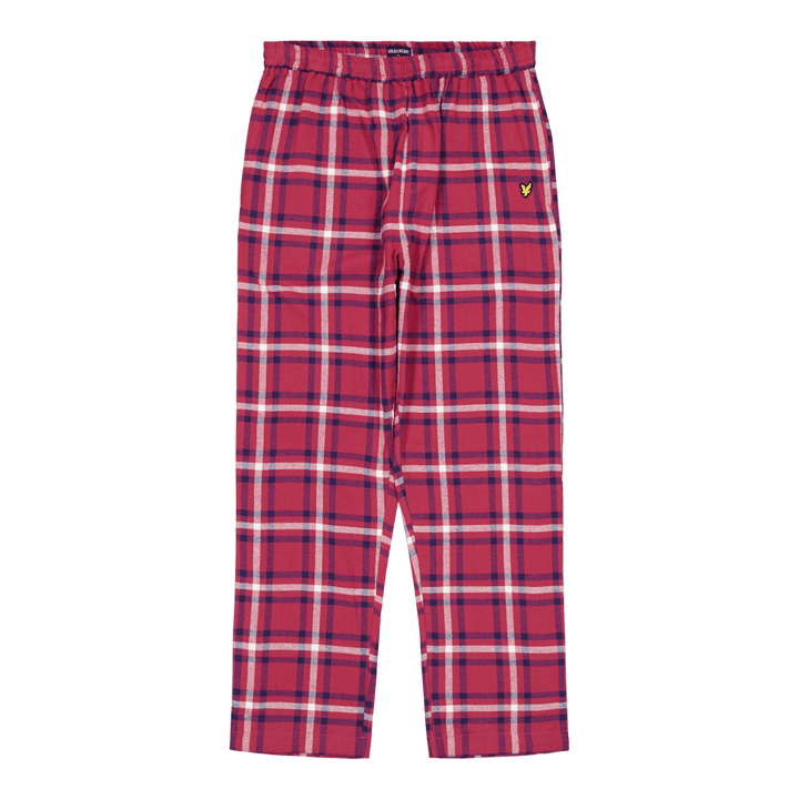 Julian Checked Flannelk Pyjama 9666 Rio Red