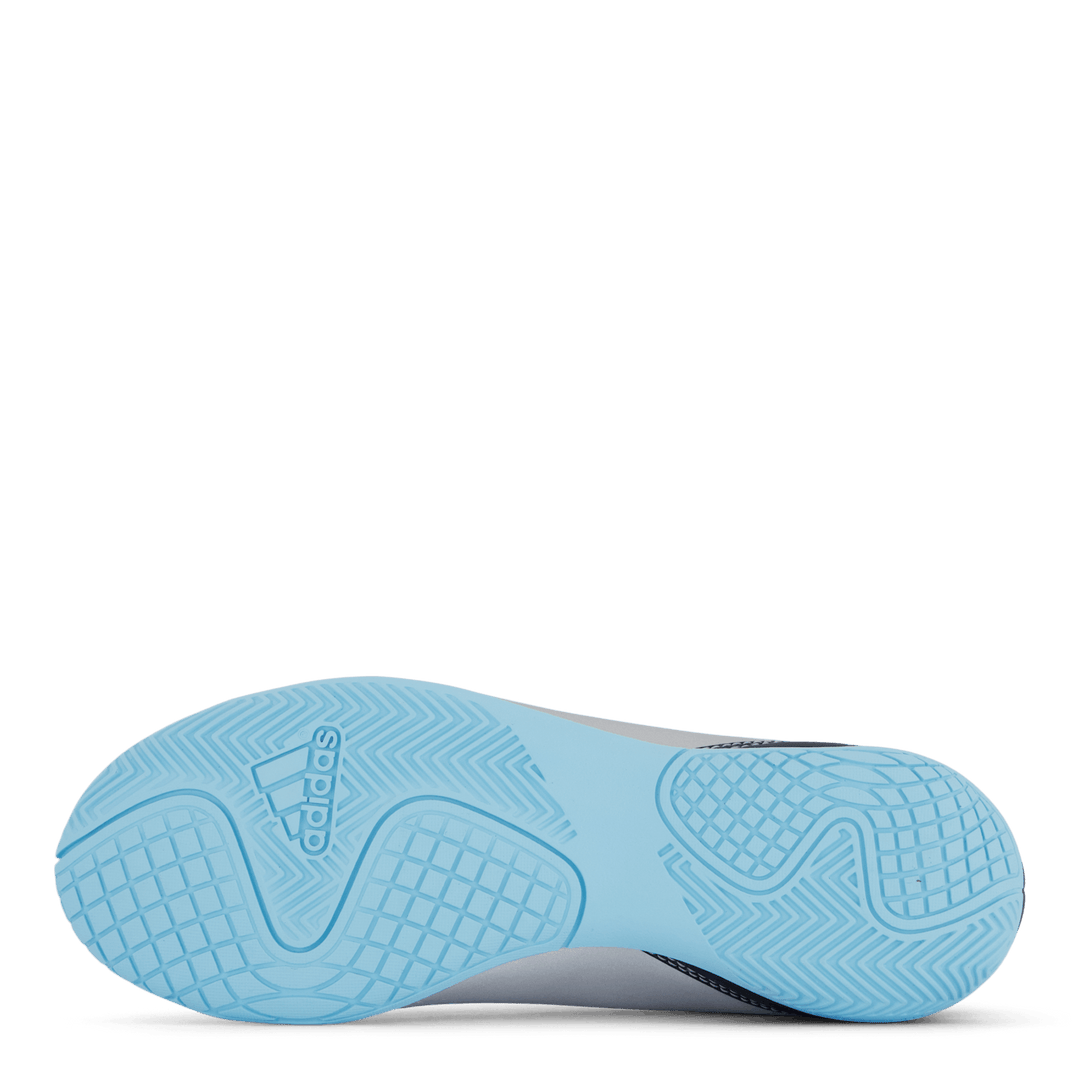 X Crazyfast Messi.4 Indoor Boots Silver Met.